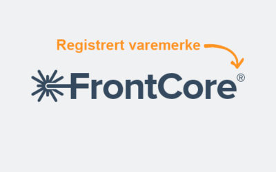 FrontCore – et registrert varemerke