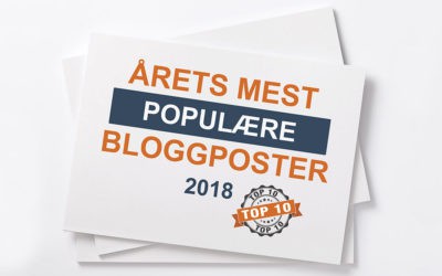 Årets mest populære bloggposter 2018