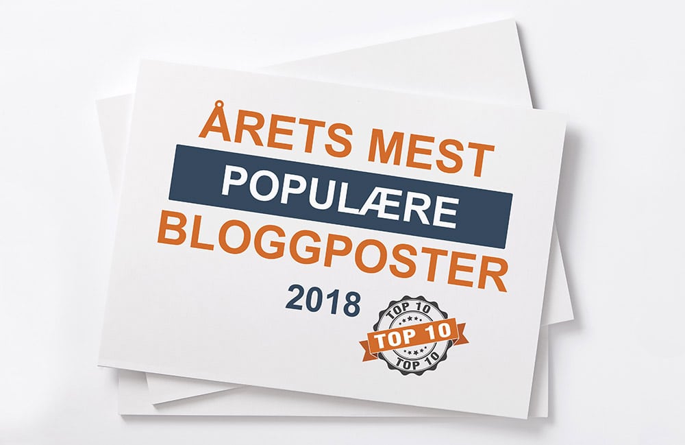 Årets mest populære bloggposter 2018