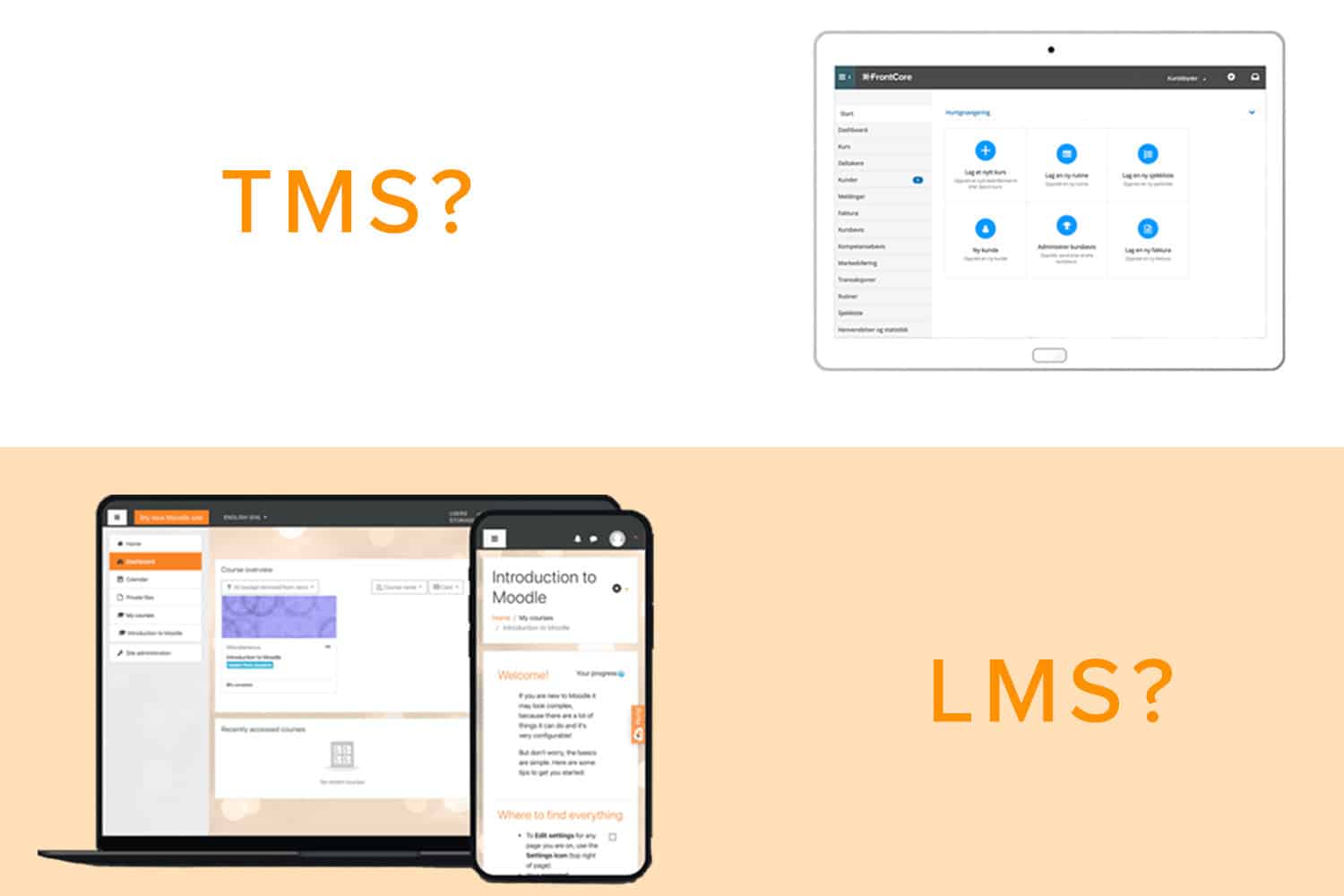 hvorfor trenger du både LMS og TMS